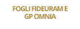 FOGLI FIDEURAM E GP OMNIA